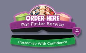 Movita Self Order Sign Display