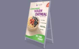 Movita Warm Oatmeal Poster